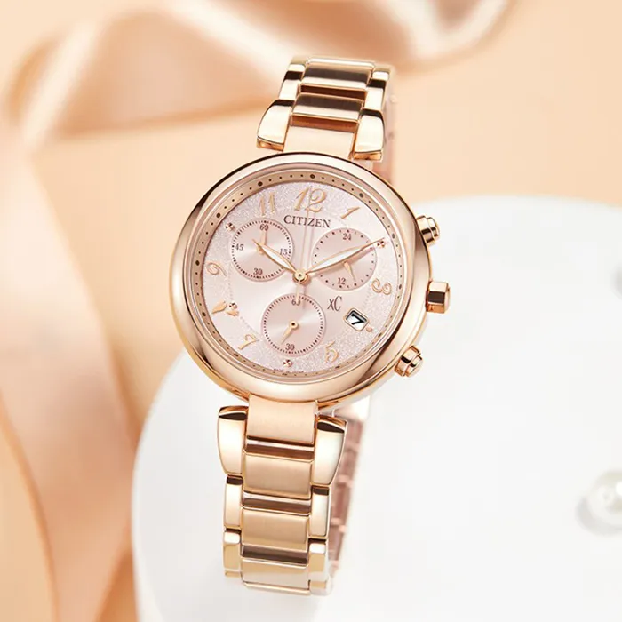 CITIZEN FB1452-66W《XC 田馥甄 代言》35mm/光動能計時女款/藍寶石水晶鏡面/玫瑰金【第一鐘錶】 歷史價格詳細信息