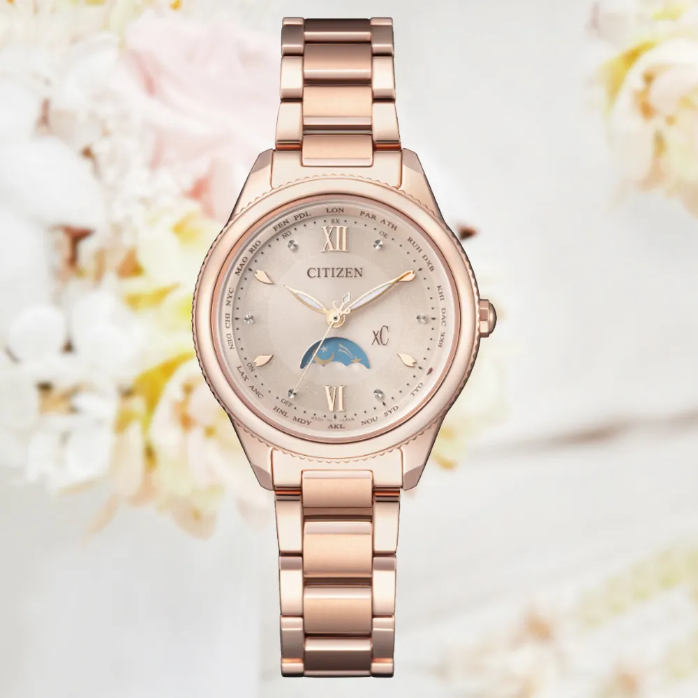 CITIZEN 星辰 XC 鈦 台灣25周年限量 Hebe田馥甄廣告款 光動能電波女錶 CB1105-02W 歷史價格詳細信息