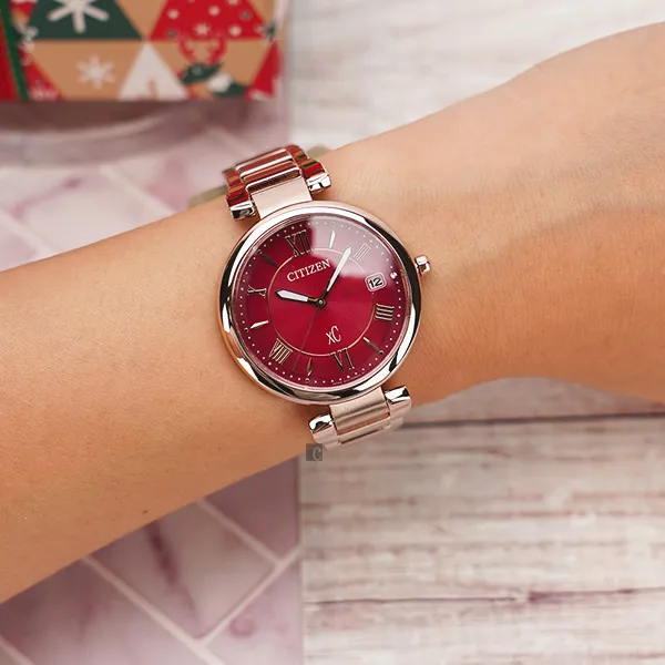 CITIZEN 星辰 xC 女神魅力光動能電波鈦金屬時尚女錶-玫瑰金/29mm(ES9464-52A) 歷史價格詳細信息