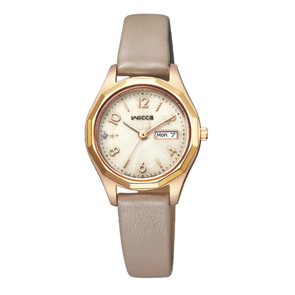 CITIZEN wicca甜美華麗太陽能手鐲腕錶KF7-562-11 歷史價格詳細信息