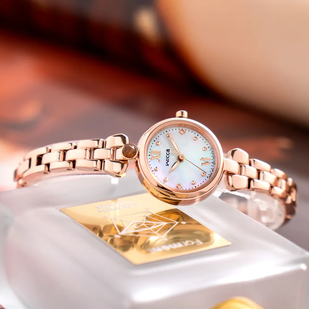 CITIZEN星辰 Wicca 限量推薦款太陽能腕錶KP2-566-95 歷史價格詳細信息