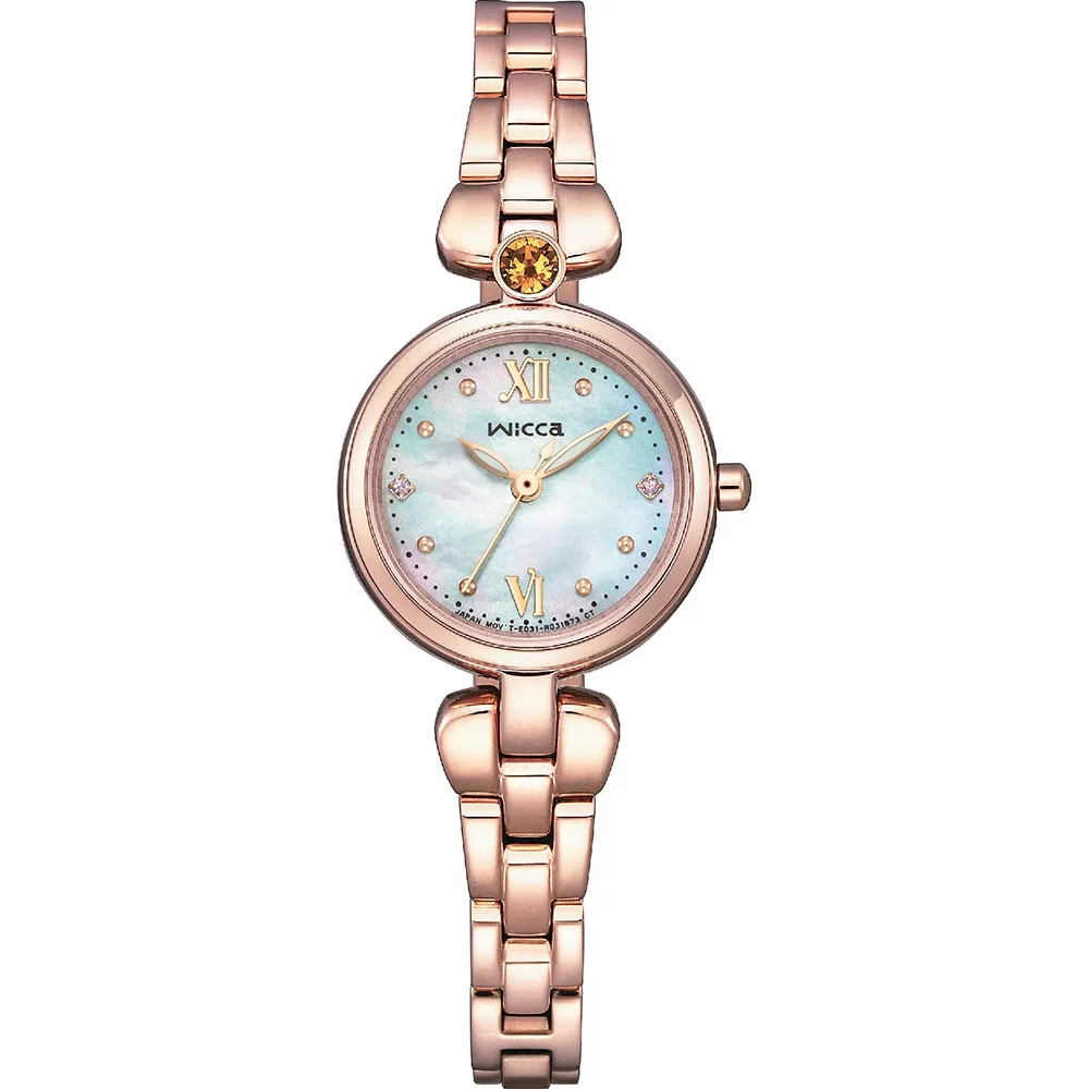 CITIZEN 星辰 wicca 幸運魔法光動能腕錶(KP5-140-91)30mm 歷史價格詳細信息