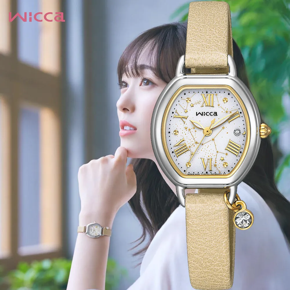 【CITIZEN】星辰 Wicca 酒桶造型 KP2-566-95 簡約三針 太陽能 鋼錶帶女錶 粉/玫瑰金 歷史價格詳細信息