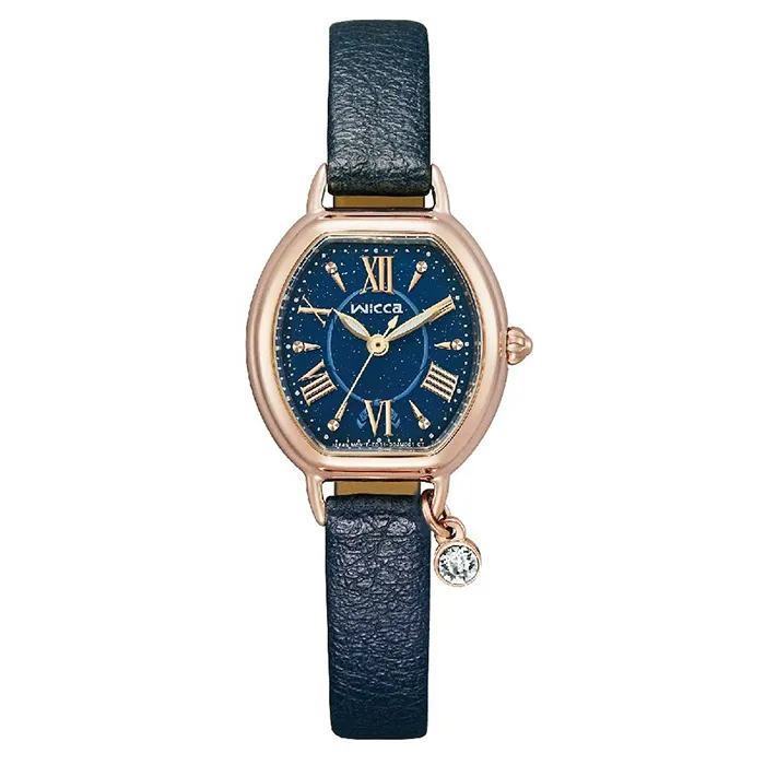 CITIZEN 星辰 Wicca KP2-566-95 台灣限定款水晶太陽能女錶-粉x玫瑰金 歷史價格詳細信息