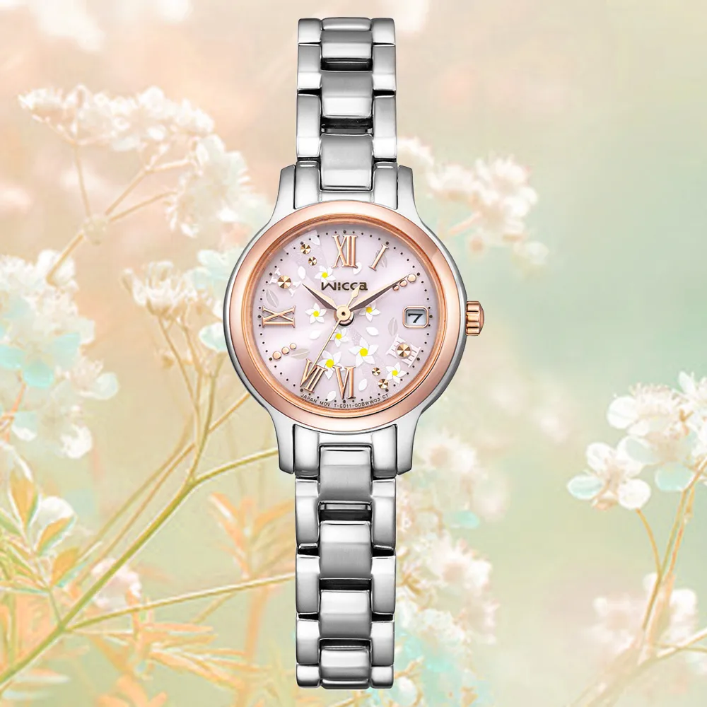 CITIZEN 星辰 Wicca 公主系列 台灣限定款 太陽能女錶 KF7-562-21 歷史價格詳細信息
