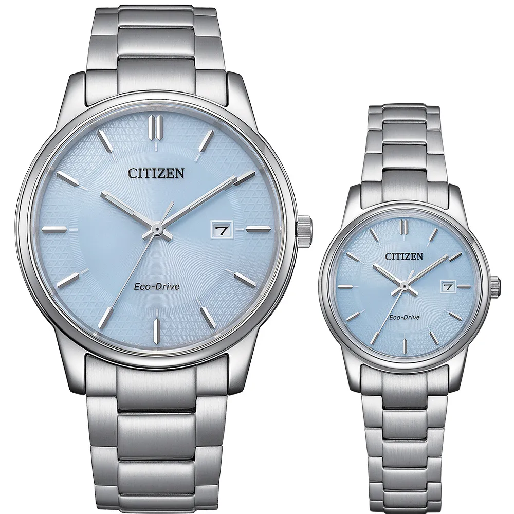 CITIZEN 星辰 冰河藍 光動能簡約女錶-27.5mm EW2318-73L 歷史價格詳細信息