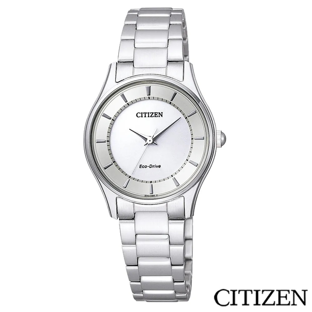 CITIZEN / EM0406-12E / 光動能 小巧典雅 羅馬刻度 壓紋真皮手錶 黑x灰框 27mm 歷史價格詳細信息