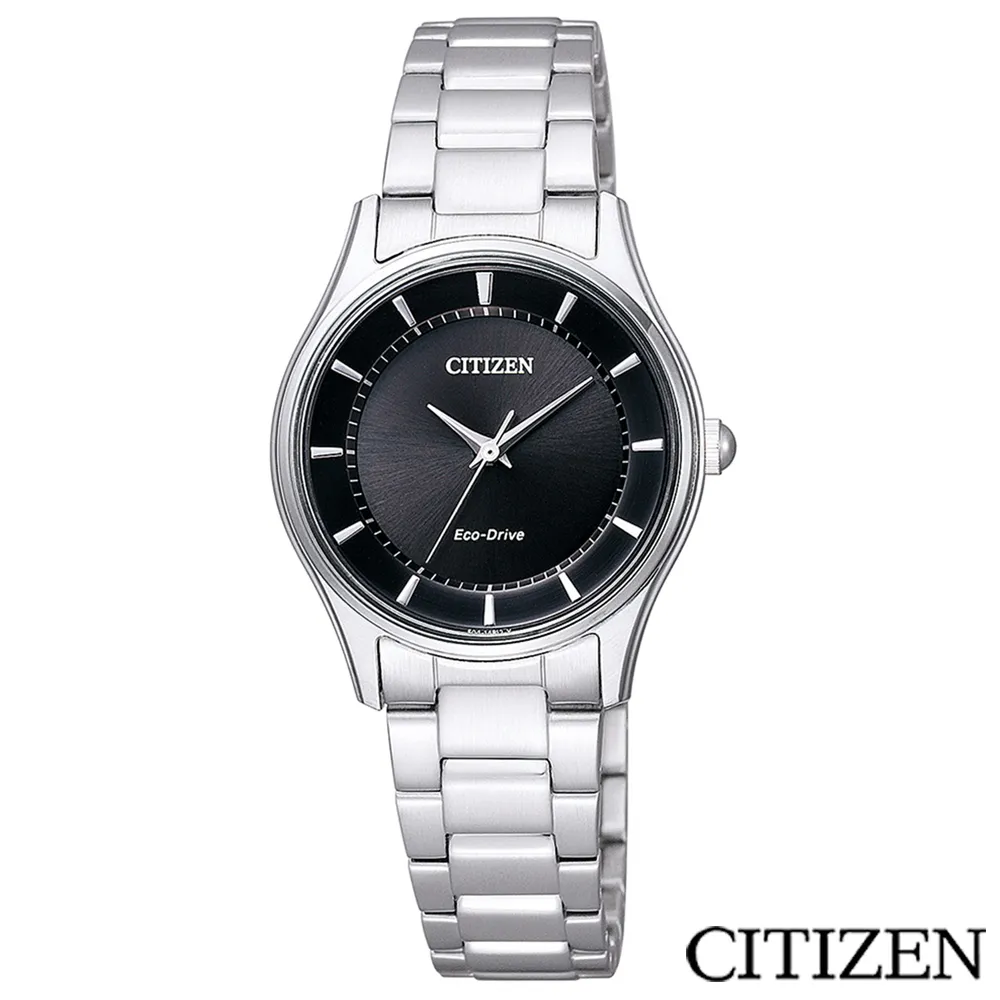 CITIZEN / EM0406-12E / 光動能 小巧典雅 羅馬刻度 壓紋真皮手錶 黑x灰框 27mm 歷史價格詳細信息