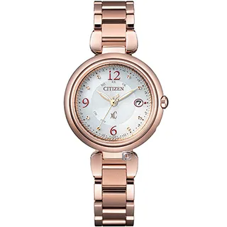 CITIZEN 星辰 xC系列 知性浪漫鈦金屬光動能電波錶-ES9468-51W 歷史價格詳細信息