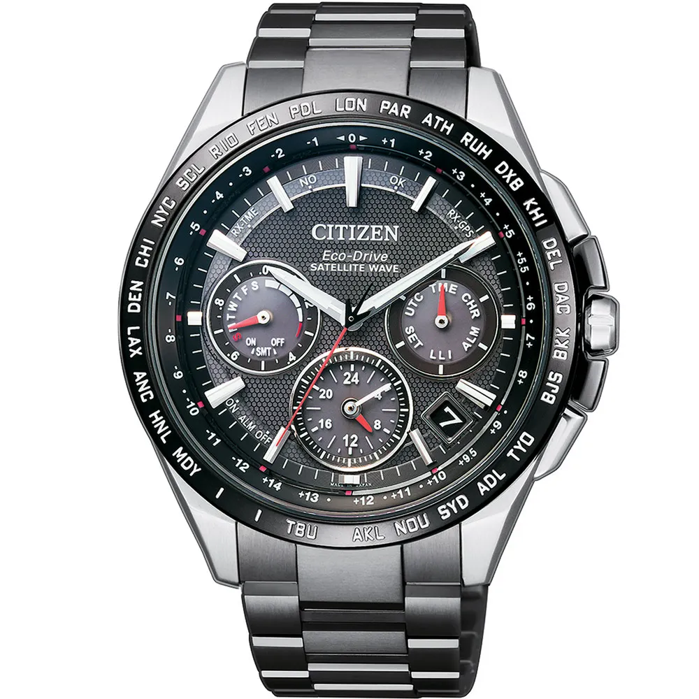 星辰 CITIZEN 光動能 鈦感光衛星計時腕錶 CC9015-54F 歷史價格詳細信息