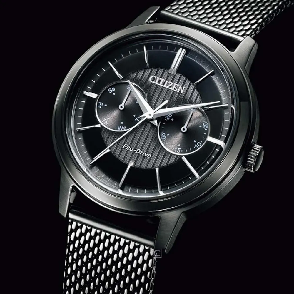 CITIZEN星辰 GENTS系列 光動能 雙眼月相腕錶 42mm / BU0065-64E 歷史價格詳細信息