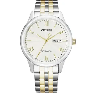 CITIZEN / NH7500-53A / 機械錶 數字刻度 藍寶石水晶玻璃 日期星期 不鏽鋼手錶 銀白色 40mm 歷史價格詳細信息