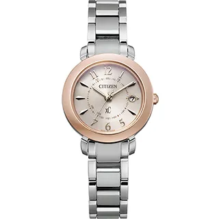 CITIZEN ES9446-54W《xC 田馥甄 鈦金屬款》27mm/光動能電波萬年曆女款/雙色金【第一鐘錶】 歷史價格詳細信息