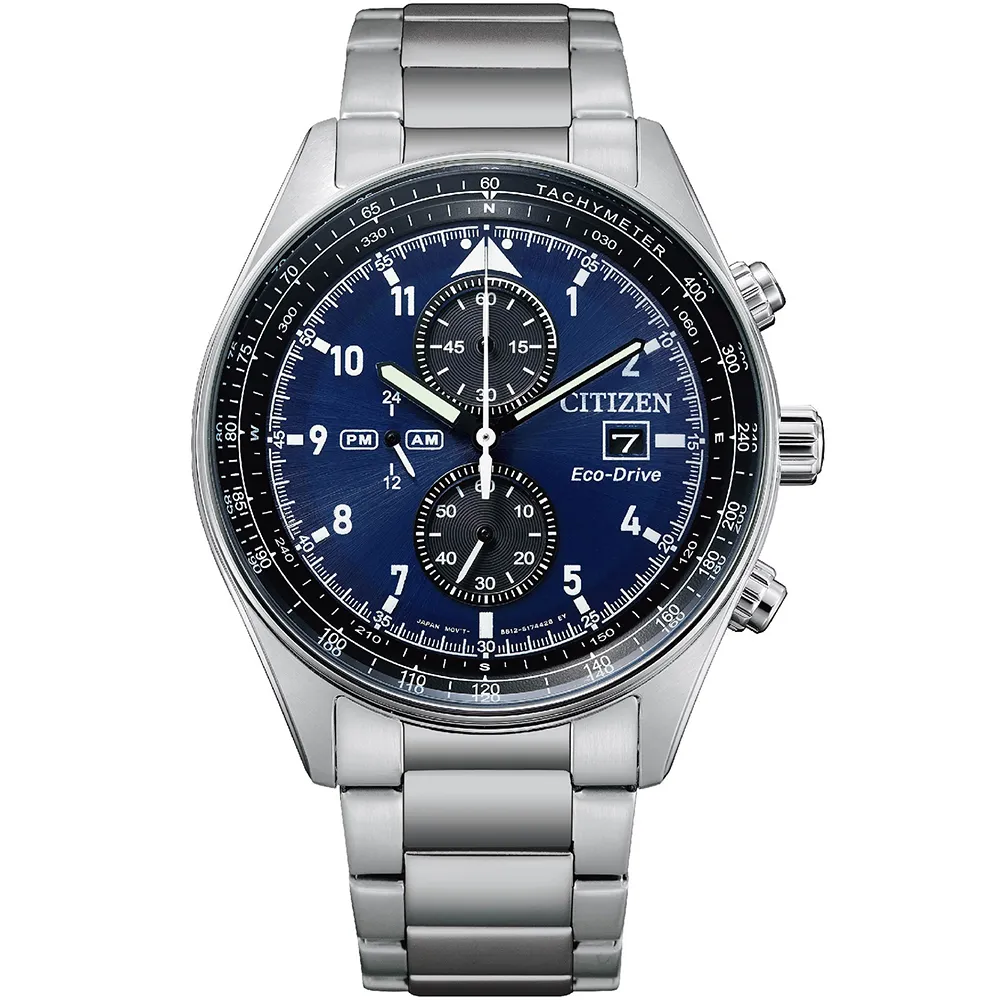 CITIZEN 星辰 湛藍星空限定款光動能萬年曆鈦金屬電波錶/42.5mm/CB0217-71E 歷史價格詳細信息