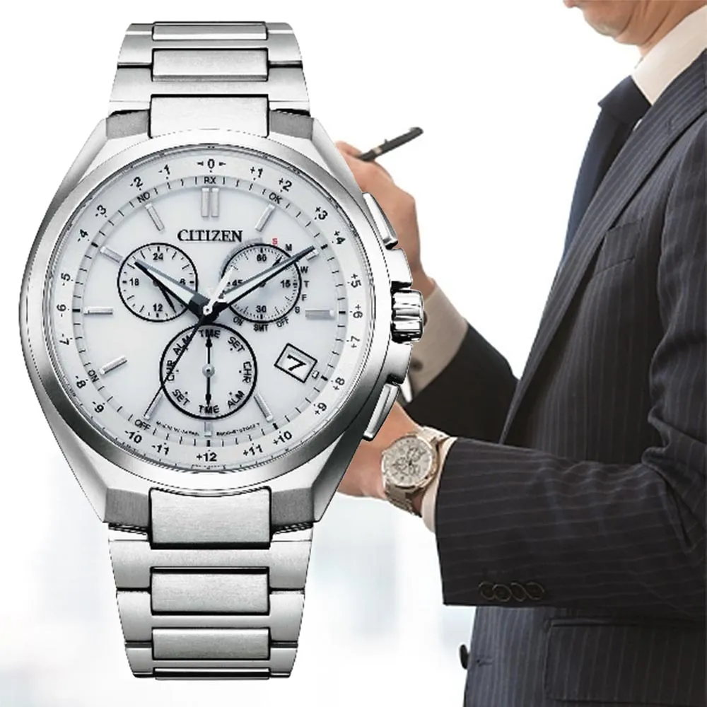 CITIZEN星辰 GENTS系列 光動能 夜川月 月相電波腕錶 41.5mm / BY1007-60L 歷史價格詳細信息