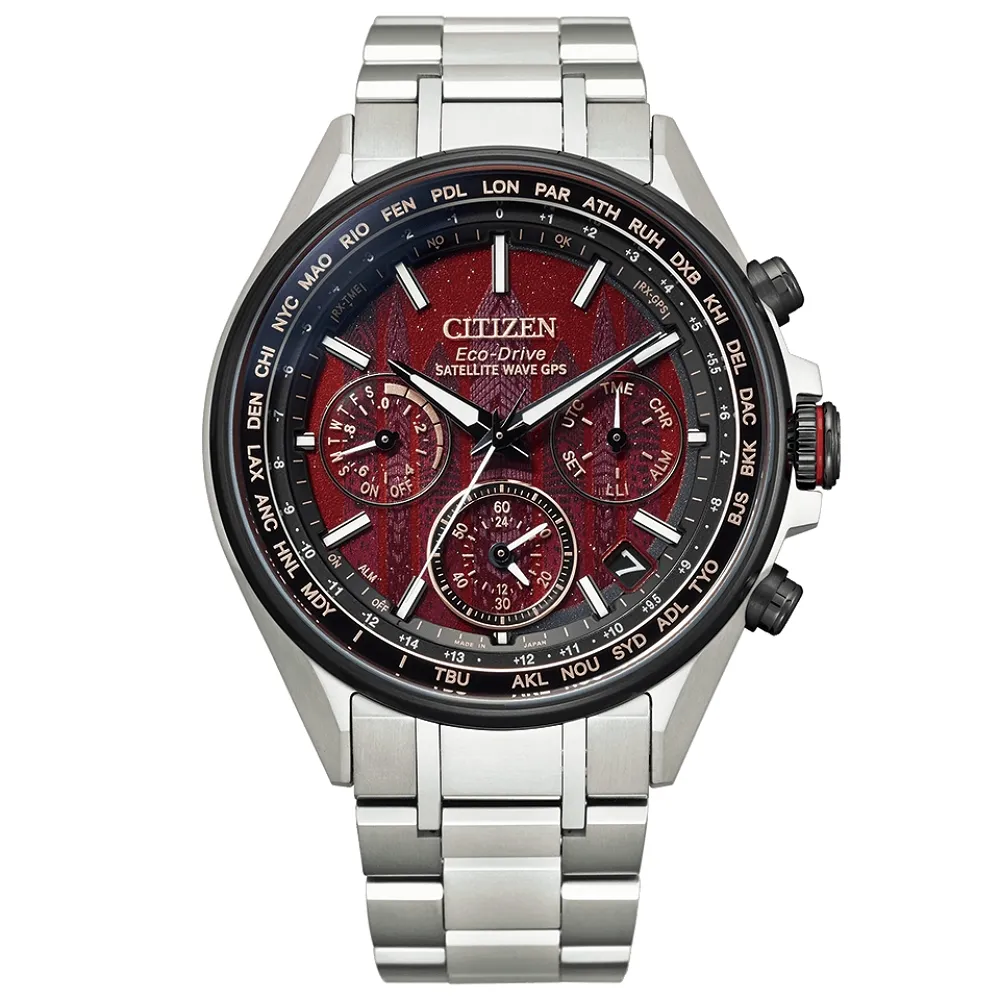 CITIZEN星辰 GENTS系列 光動能GPS鈦金屬腕錶 43.5mm/CC3085-51L 歷史價格詳細信息