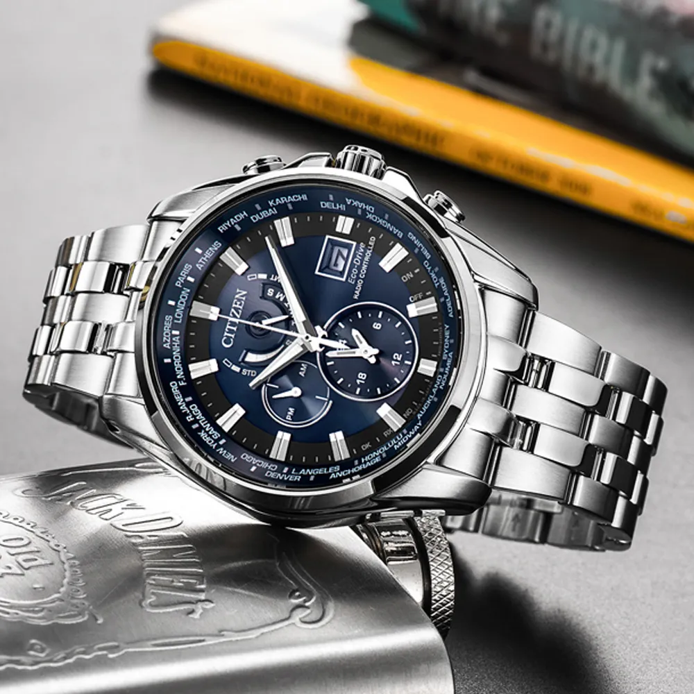 CITIZEN星辰錶 GENTS 光動能電波腕錶-金45mm(CB5834-86E) 歷史價格詳細信息