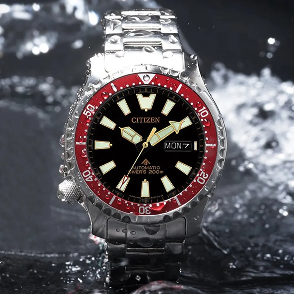 CITIZEN 星辰 機械潛水鋼帶錶-湖水綠  NJ0170-83X 歷史價格詳細信息