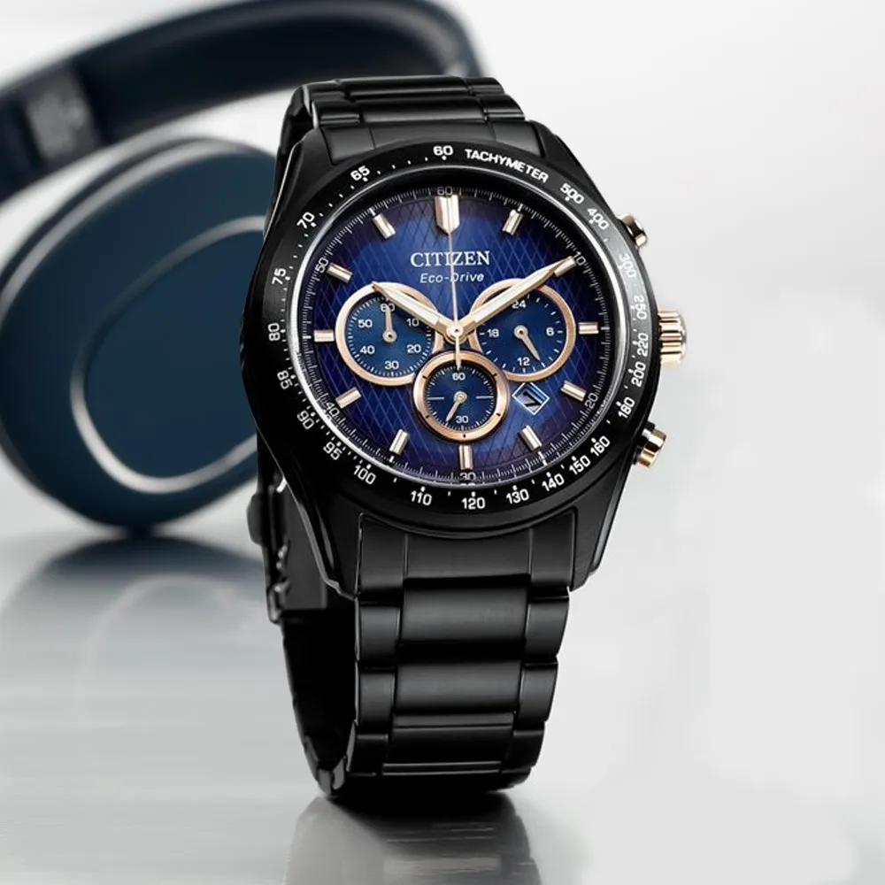 CITIZEN星辰 Chronograph系列 亞洲限定 光動能計時腕錶 42.5mm/CA0770-81L 歷史價格詳細信息