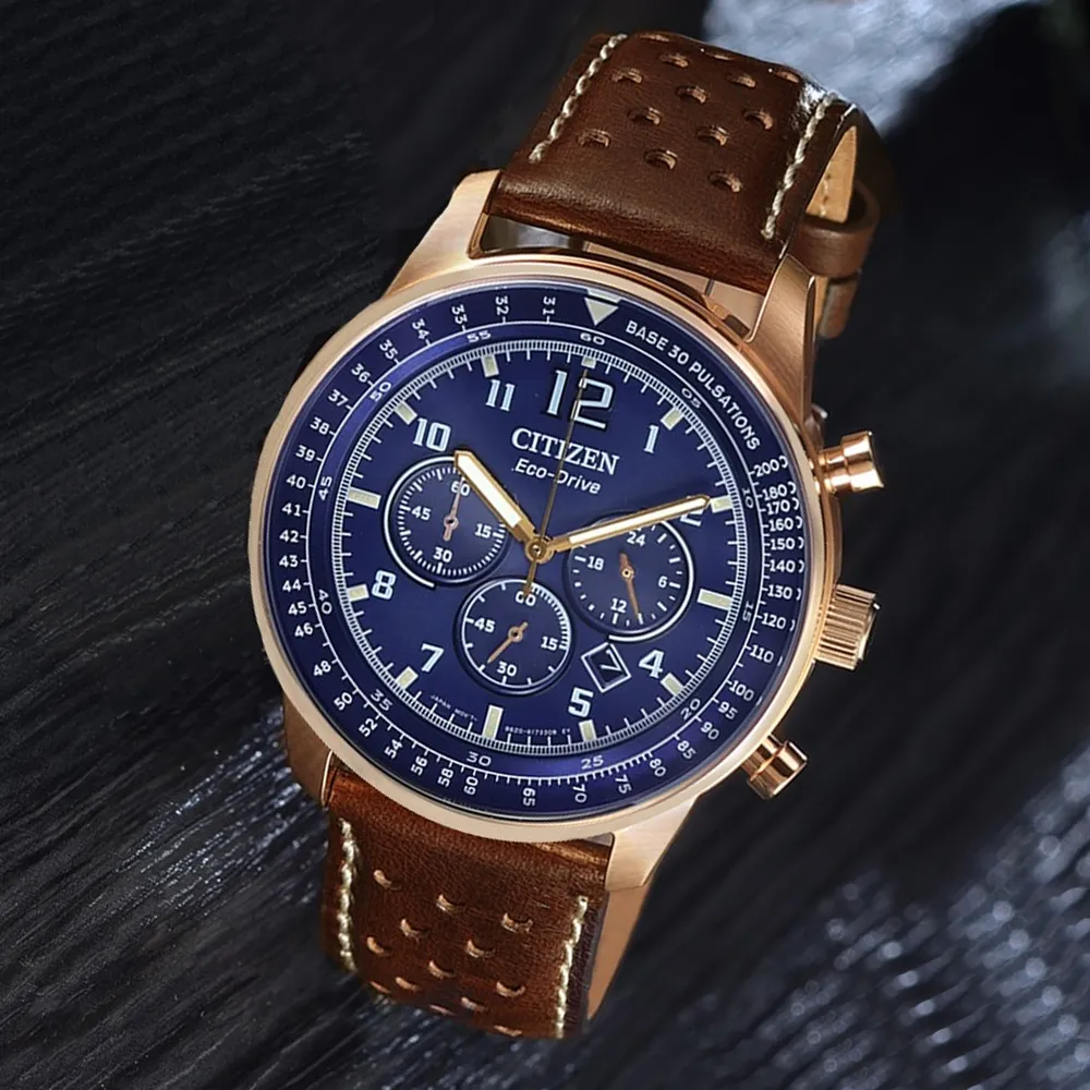CITIZEN星辰 Chronograph系列 亞洲限定 光動能計時腕錶 42.5mm/CA0770-81L 歷史價格詳細信息