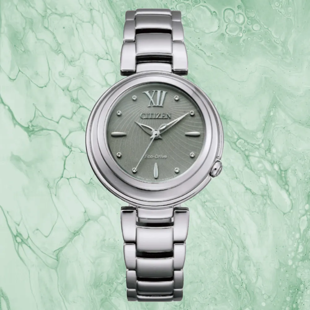 CITIZEN 星辰表 / EM0338-88E / L 光動能晶鑽流線型錶盤藍寶石水晶玻璃 不鏽鋼手錶 黑色 30mm 歷史價格詳細信息