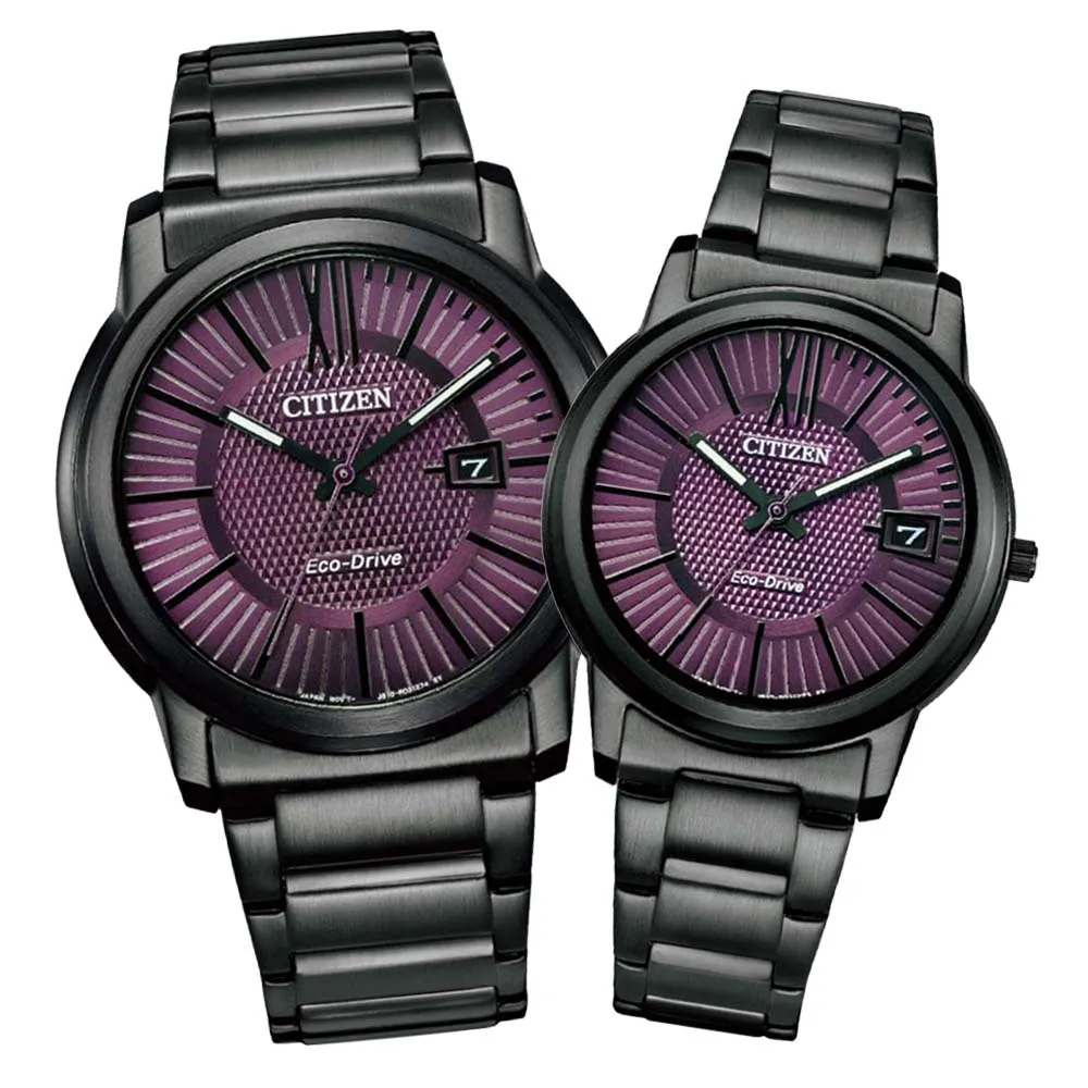 CITIZEN 星辰 PAIR 光動能時尚簡約潮男腕錶-黑面 鋼帶42mm AW1217-83E 歷史價格詳細信息