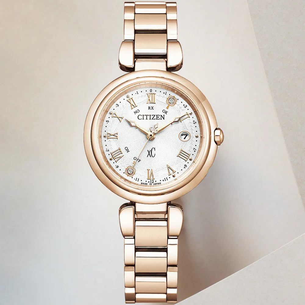 CITIZEN 星辰 XC 希望之鑰 限量鈦 光動能電波女錶 ES9464-52B 歷史價格詳細信息