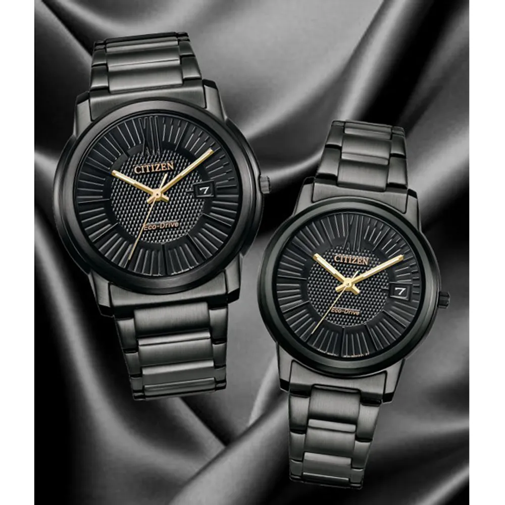 CITIZEN / AW1212-10A / 光動能 都會時尚 日期 壓紋真皮手錶 銀白x金框x深棕 42mm 歷史價格詳細信息