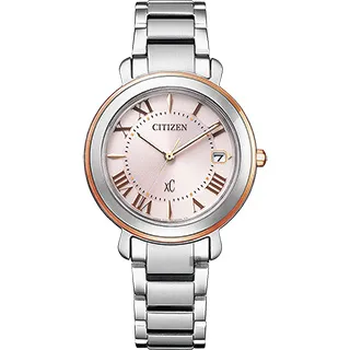 CITIZEN 星辰 xC 女神魅力光動能電波鈦金屬時尚女錶-玫瑰金/29mm(ES9464-52A) 歷史價格詳細信息