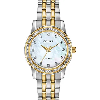 CITIZEN 星辰 限量光動能水晶女錶 EM0773-54D 歷史價格詳細信息