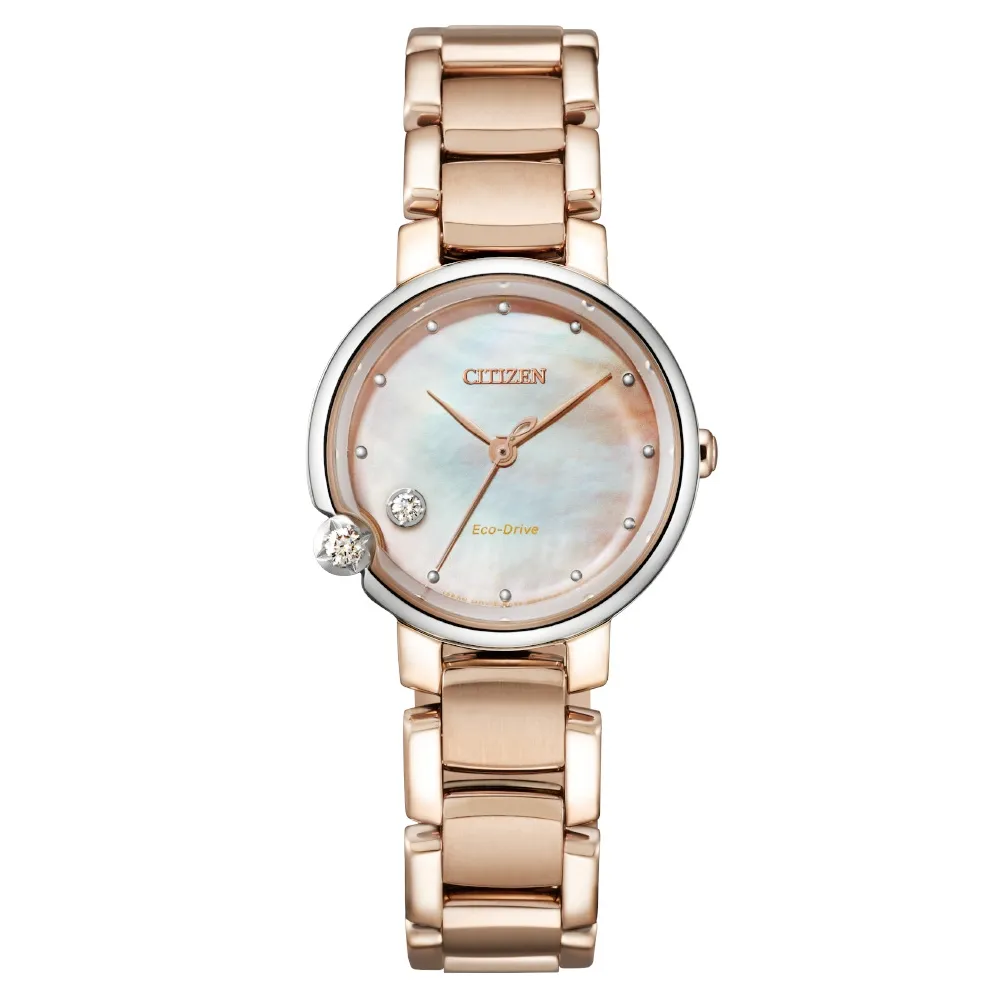 CITIZEN L系列優雅閃鑽光動能腕錶EW5586-86Y 歷史價格詳細信息