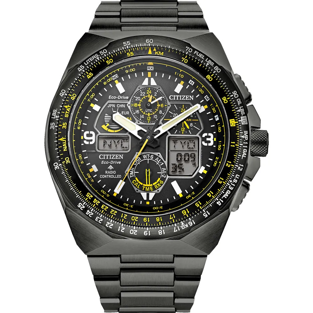 CITIZEN 星辰 PROMASTER 限量 光動能電波萬年曆計時手錶 CB5925-82X 歷史價格詳細信息