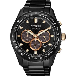 CITIZEN 星辰 光動能計時手錶-黑/43.5mm CA7015-82E 歷史價格詳細信息