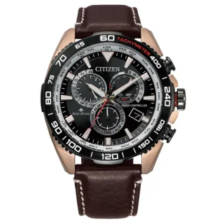 CITIZEN 星辰表 / CB5037-17X / 光動能萬年曆電波錶藍寶石水晶玻璃拼接小牛皮手錶綠x灰框x黑45mm 歷史價格詳細信息