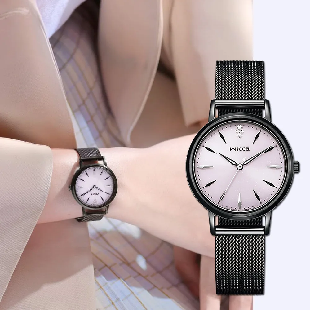 CITIZEN星辰 Wicca 限量推薦款太陽能腕錶KP2-566-95 歷史價格詳細信息