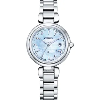 CITIZEN ES9461-51W《xC 白蝶貝真鑽面板》29mm/光動能電波萬年曆女款/銀【第一鐘錶】 歷史價格詳細信息