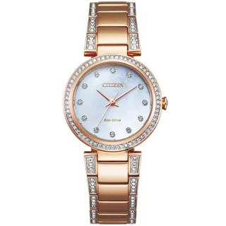 CITIZEN 星辰 光動能水波紋女錶-32mm EM0503-75X 歷史價格詳細信息