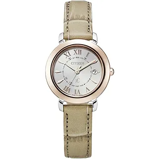 CITIZEN 星辰 xC 限量永恆韶光真鑽光動能日月顯示電波鈦金屬女錶-玫瑰金/29mm(EE1006-51W) 歷史價格詳細信息