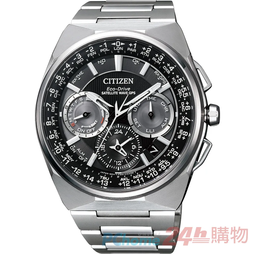 CITIZEN 星辰 GPS光動能衛星對時鈦金屬手錶 CC3085-51E 歷史價格詳細信息