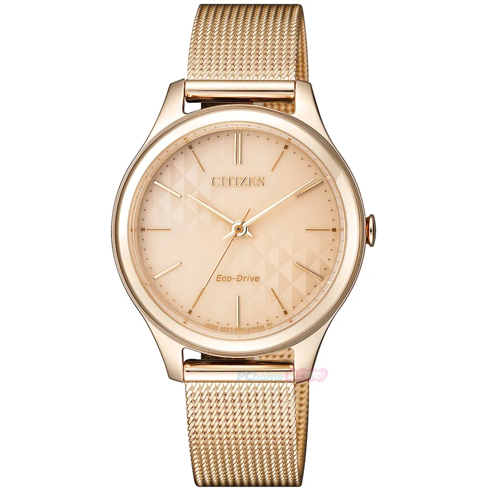 CITIZEN 星辰 Eco-Drive 光電時尚石英錶(FE6017-85E)33mm黑X金 歷史價格詳細信息