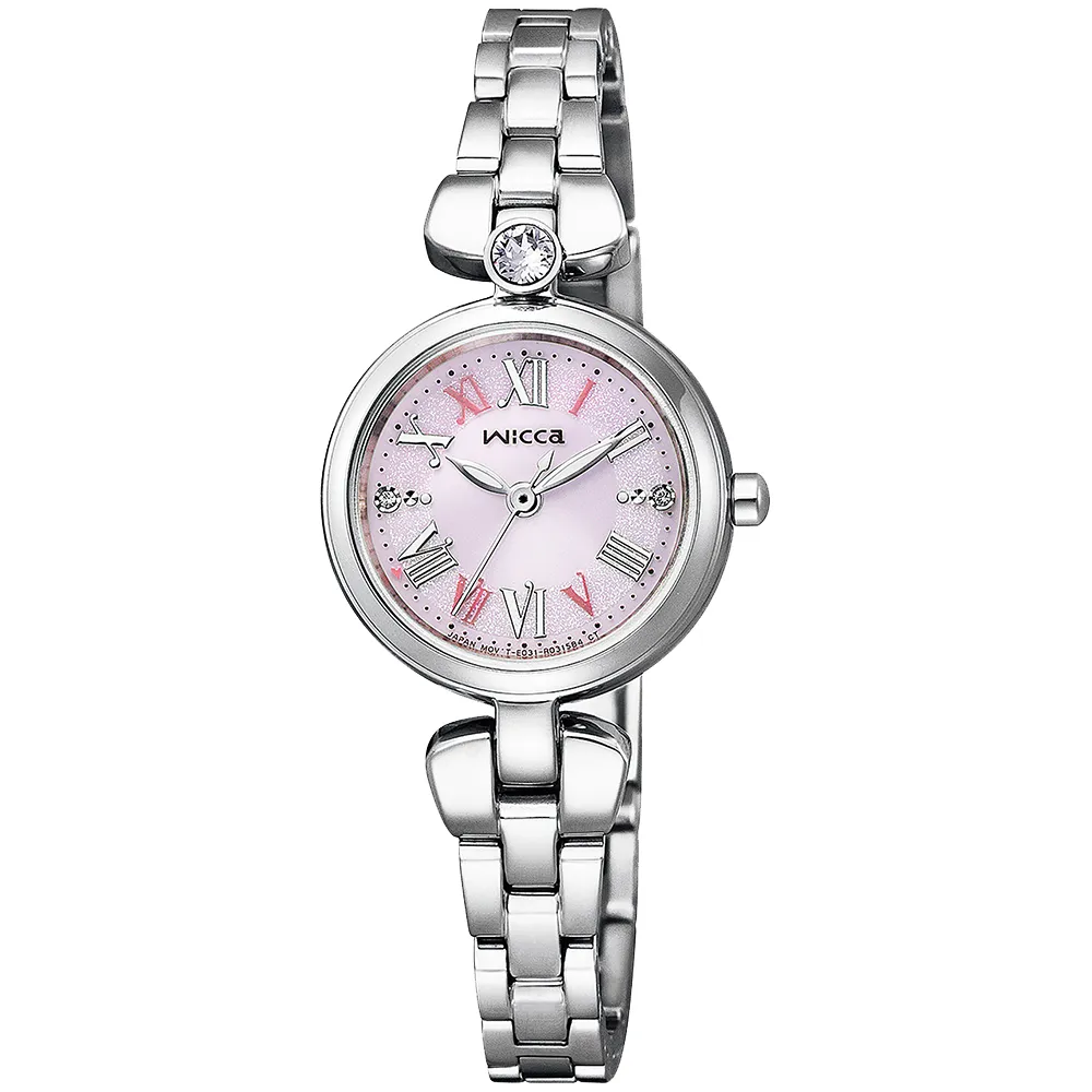 CITIZEN 星辰 WICCA 星飾系列太陽能晶鑽腕錶/30.2mm/KP5-611-91 歷史價格詳細信息