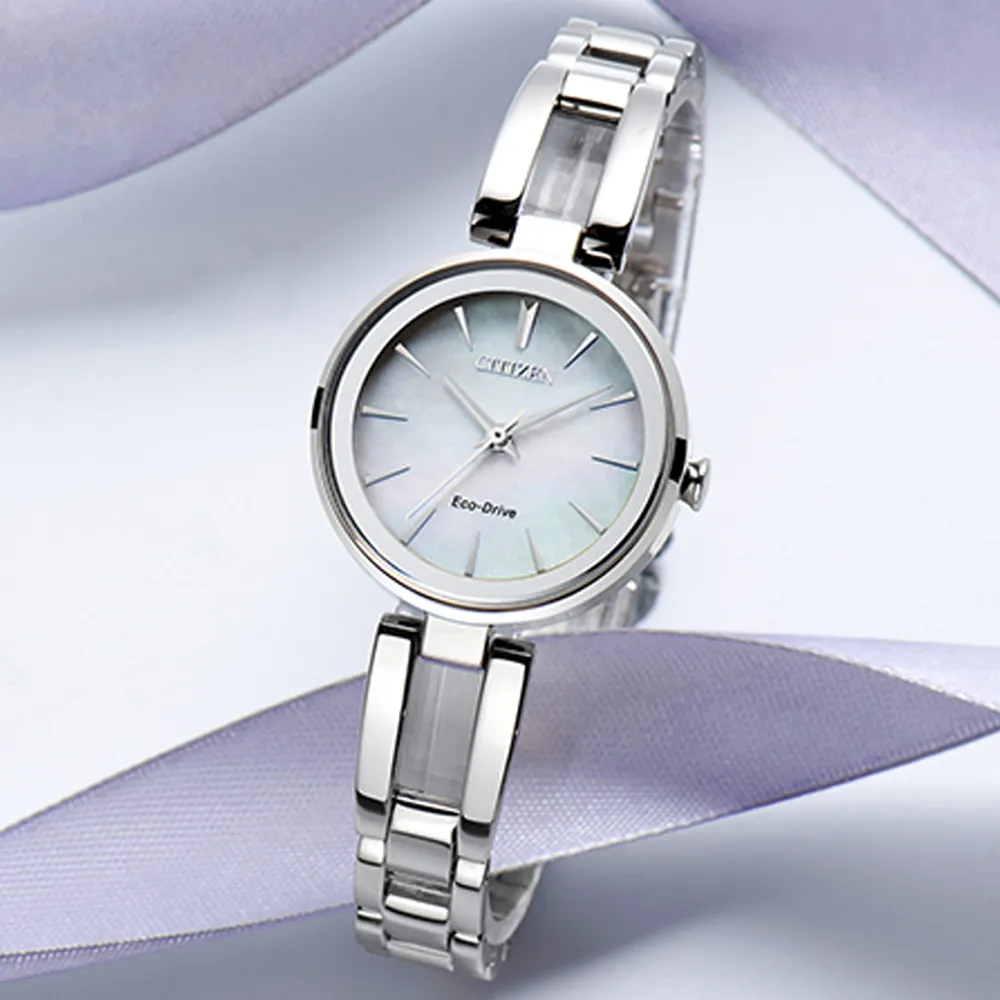 CITIZEN 星辰 LADYS 光動能 簡約優雅淑女腕錶-玫瑰金 28mm (EM0639-81A) 歷史價格詳細信息