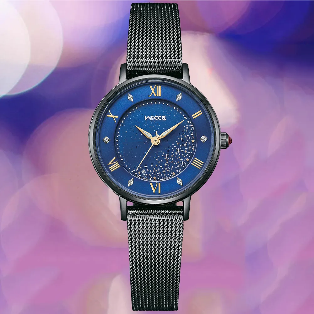 CITIZEN星辰 Wicca少女系台灣限定廣告款太陽能女錶KP2-647-71 /24mm 歷史價格詳細信息