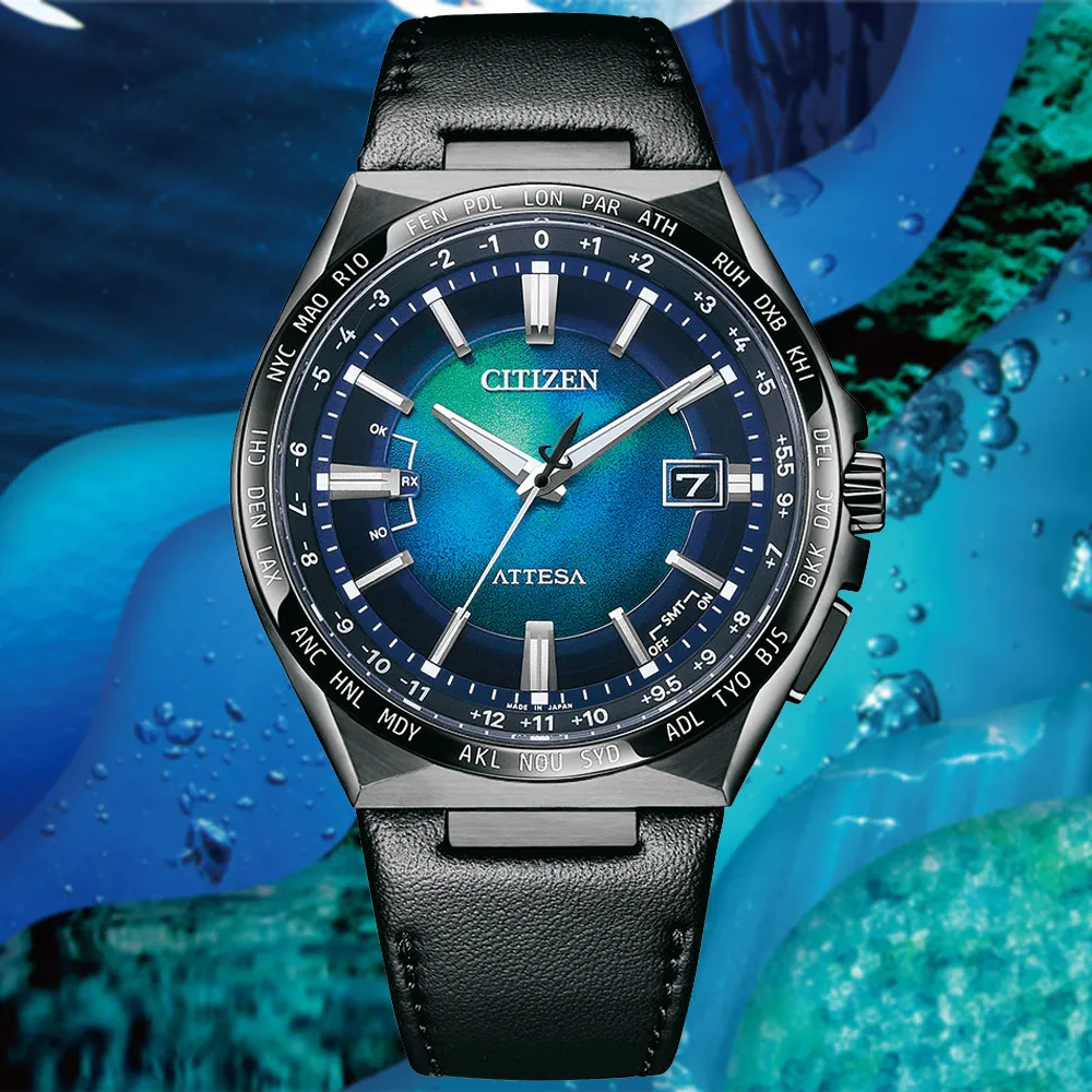 CITIZEN 星辰 GENTS千彩之海 光動能電波對時 碼表計時鈦金屬腕錶-42mm(AT8188-64L) 歷史價格詳細信息