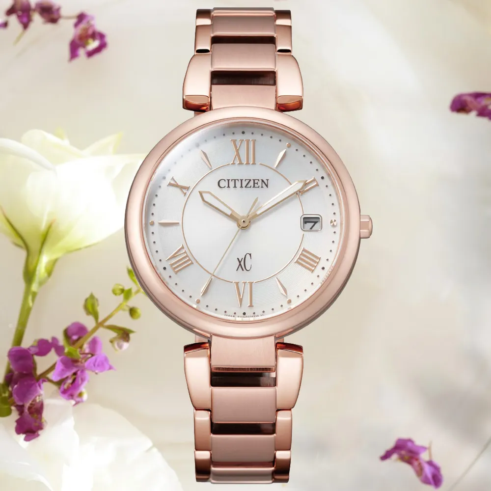 【CITIZEN 星辰】XC系列 優雅時光酒桶型光動能腕錶  EW5544-51W 19.5mm 現代鐘錶 歷史價格詳細信息