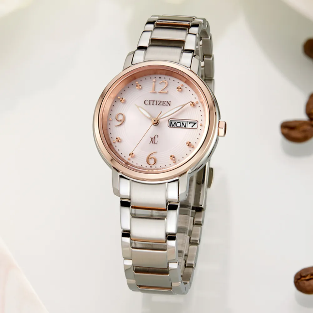 【CITIZEN 星辰】XC系列 優雅時光酒桶型光動能腕錶  EW5544-51W 19.5mm 現代鐘錶 歷史價格詳細信息