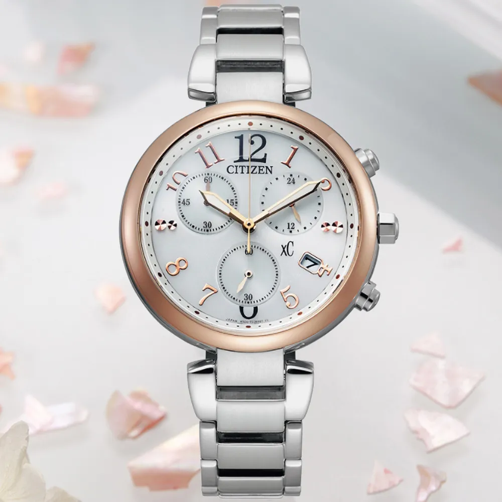 【CITIZEN 星辰】xC 氣質女神光動能不鏽鋼腕錶/玫瑰金x白面(EO1192-59A) 歷史價格詳細信息