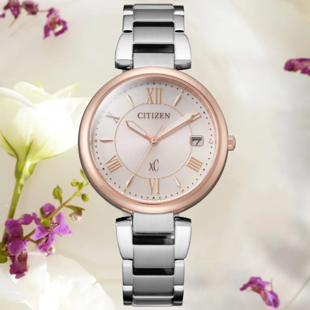 【CITIZEN 星辰】XC系列 優雅時光酒桶型光動能腕錶  EW5544-51W 19.5mm 現代鐘錶 歷史價格詳細信息