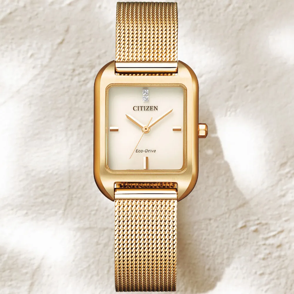 CITIZEN 星辰 LADYS光動能典雅米蘭帶腕錶/金/31mm/EW2447-89A 歷史價格詳細信息