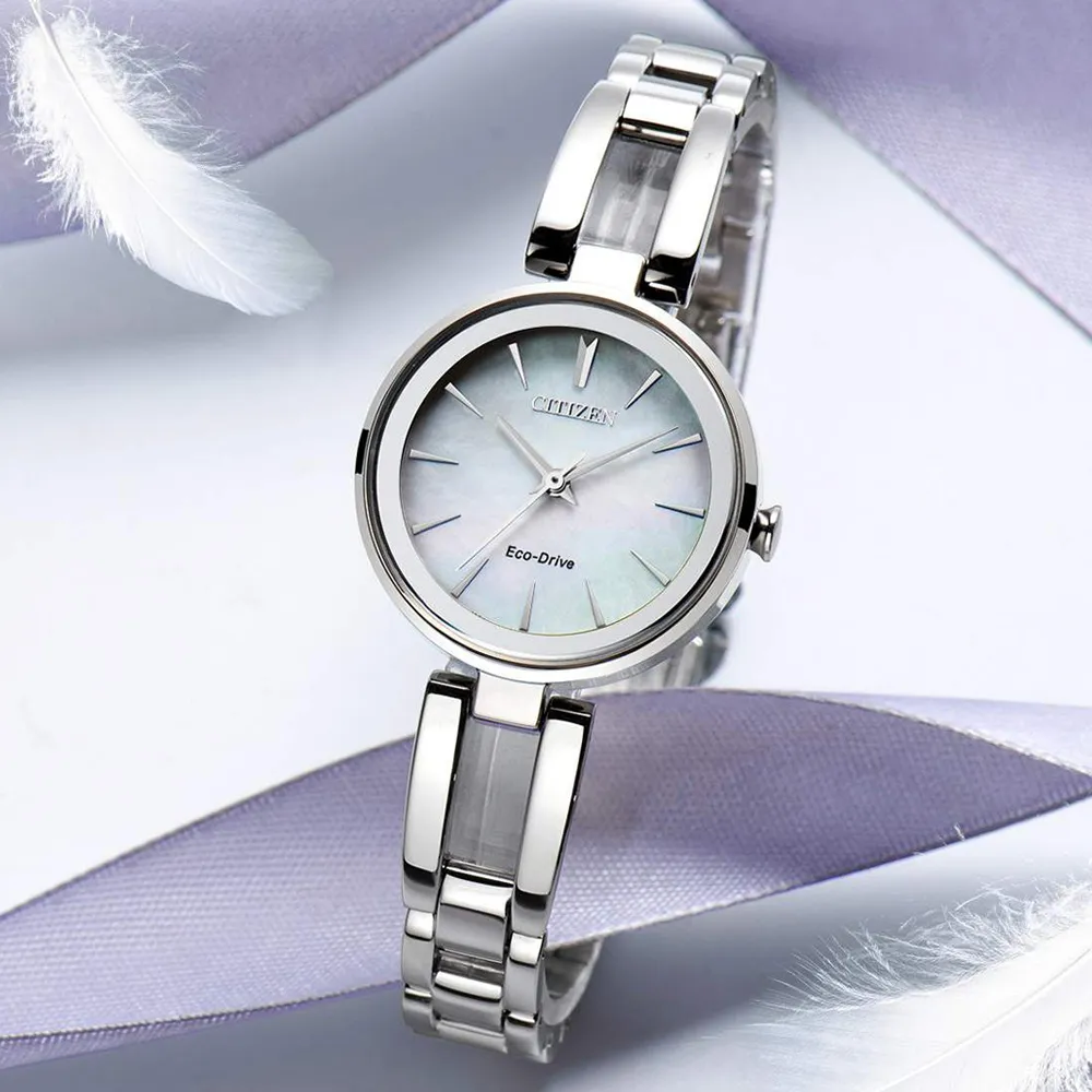 CITIZEN 星辰 LADYS 光動能 簡約優雅淑女腕錶-玫瑰金 28mm (EM0639-81A) 歷史價格詳細信息